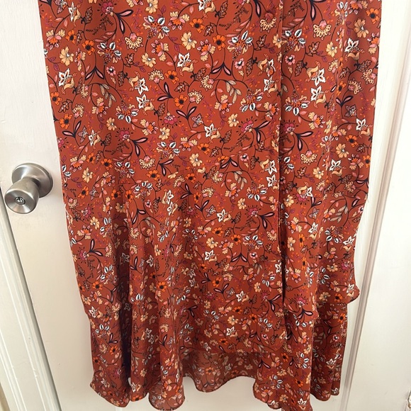 Nanette Lepore floral faux wrap dress - Picture 4 of 7